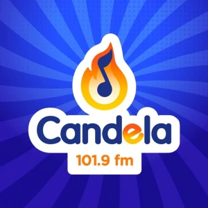 Logo de Candela Estereo - Armenia