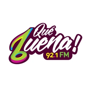 Logo de Que Buena 92.1 FM