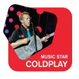 Radio 105 Music Star Coldplay
