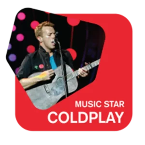 Radio 105 Music Star Coldplay
