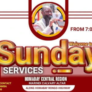 Marindi Calvary Altar Homabay