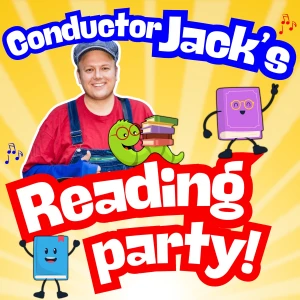 Conductor Jack's Reading Party: Preschool Storytime and Toddler Read Aloud Stories