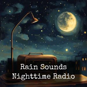 Rain Sounds - Nighttime Radio