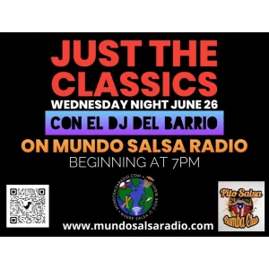 THE RUMBA CLUB SHOW CON EL DJ DEL BARRIO ..ON MUNDO SALSA RADIO