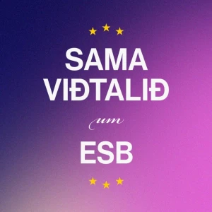 Sama viðtalið um ESB