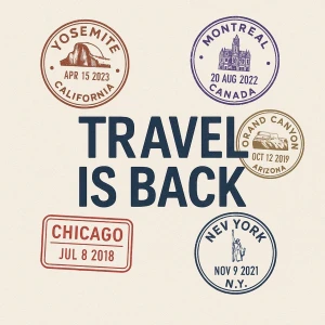 Travel Is Back: 8 Minutes. One Destination. Let's Go!