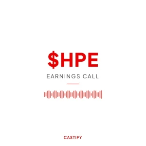 Hewlett Packard Enterprise Co Earnings Call Podcast ($HPE)