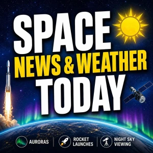 Space News and Weather Today – Auroras, Rocket Launches & Night Sky Viewing