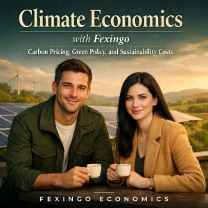 Climate Economics with Fexingo: Carbon Pricing, Green Policy, and Sustainability Costs