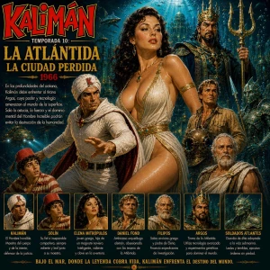 Kalimán | 10 La Atlántida La Ciudad Perdida - 1966