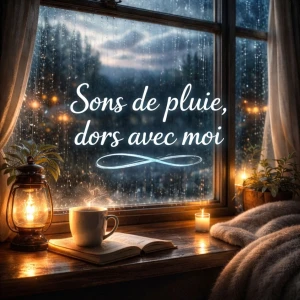 Sons de pluie, dors avec moi