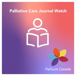 Palliative Care Journal Watch