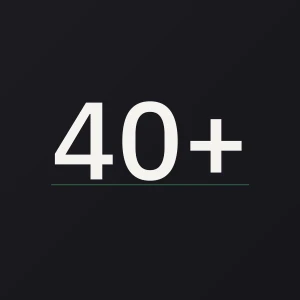 De 40 para arriba