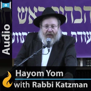 Hayom Yom with Rabbi Yosef Katzman