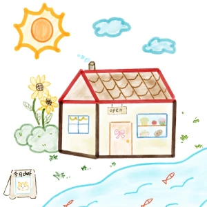 小河边的面包店