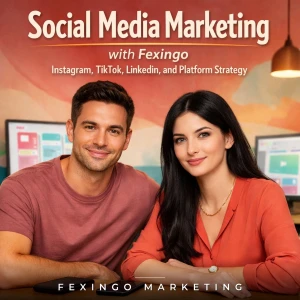 Social Media Marketing with Fexingo: Instagram, TikTok, LinkedIn, and Platform Strategy