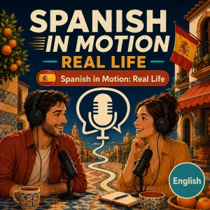 Spanish in Motion: Learn Spanish Language Through Real Life (English)