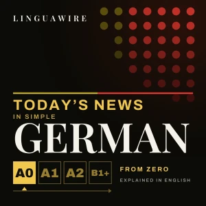 Learn German for Beginners A0-A1 | Daily News Class in Simple German, Explained in English