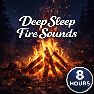 Deep Sleep Fire Sounds: Crackling Fireplace Ambience for Sleep, Relaxation, Meditation, and Stress Relief