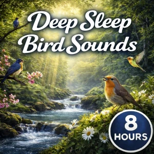 Deep Sleep Bird Sounds: Calming Nature Ambience for Rest, Relaxation, Meditation, and Stress Relief