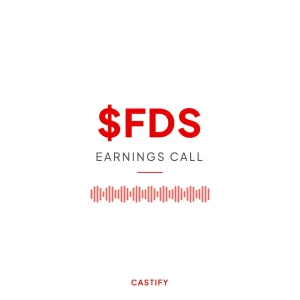 Factset Research Systems Inc Earnings Call Podcast ($FDS)