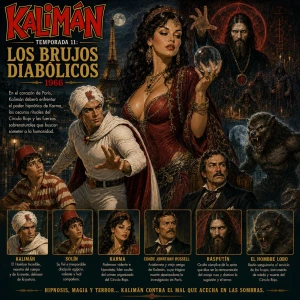 Kalimán | 11 Los Brujos Diabólicos - 1966