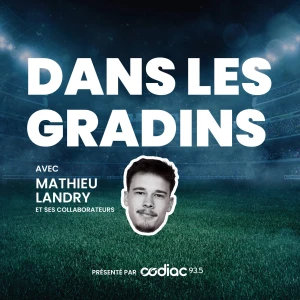 Dans les gradins