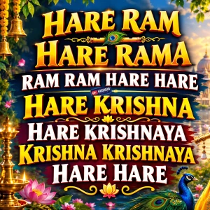 हरे कृष्ण हरे राम 🙏| Hindu Devotional Bhakti Bhajans | Mantra Chanting | Peace-Meditation-Po