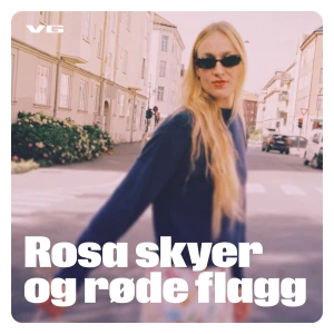 Rosa skyer og røde flagg