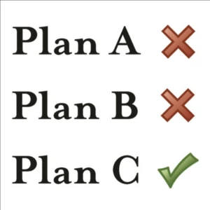 Plan C - weil Plan B hat eh nicht funktioniert