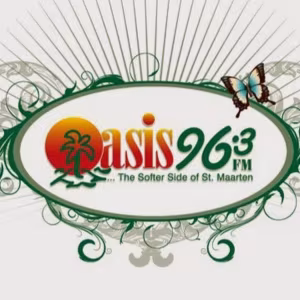 Oasis 96.3 FM Philipsburg logo