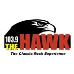 103.9 The Hawk logo