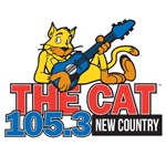 105.3 The Cat logo